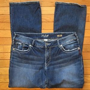 Silver Suki Bootcut Jeans  sz 16/32
